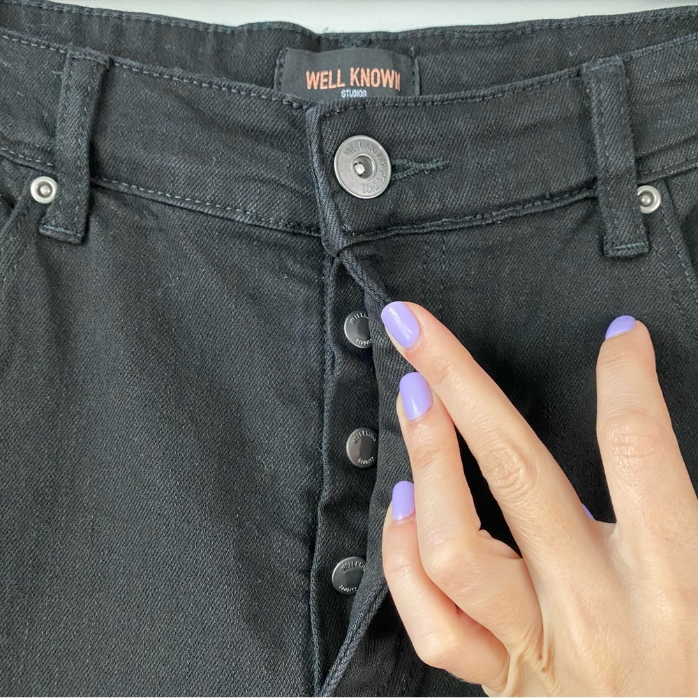 Well Known Studios The Dean Street Slim‎ Fit Jeans Black 36 - Picture 2 of 10